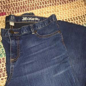 New York & Co Jeggings Sz 10